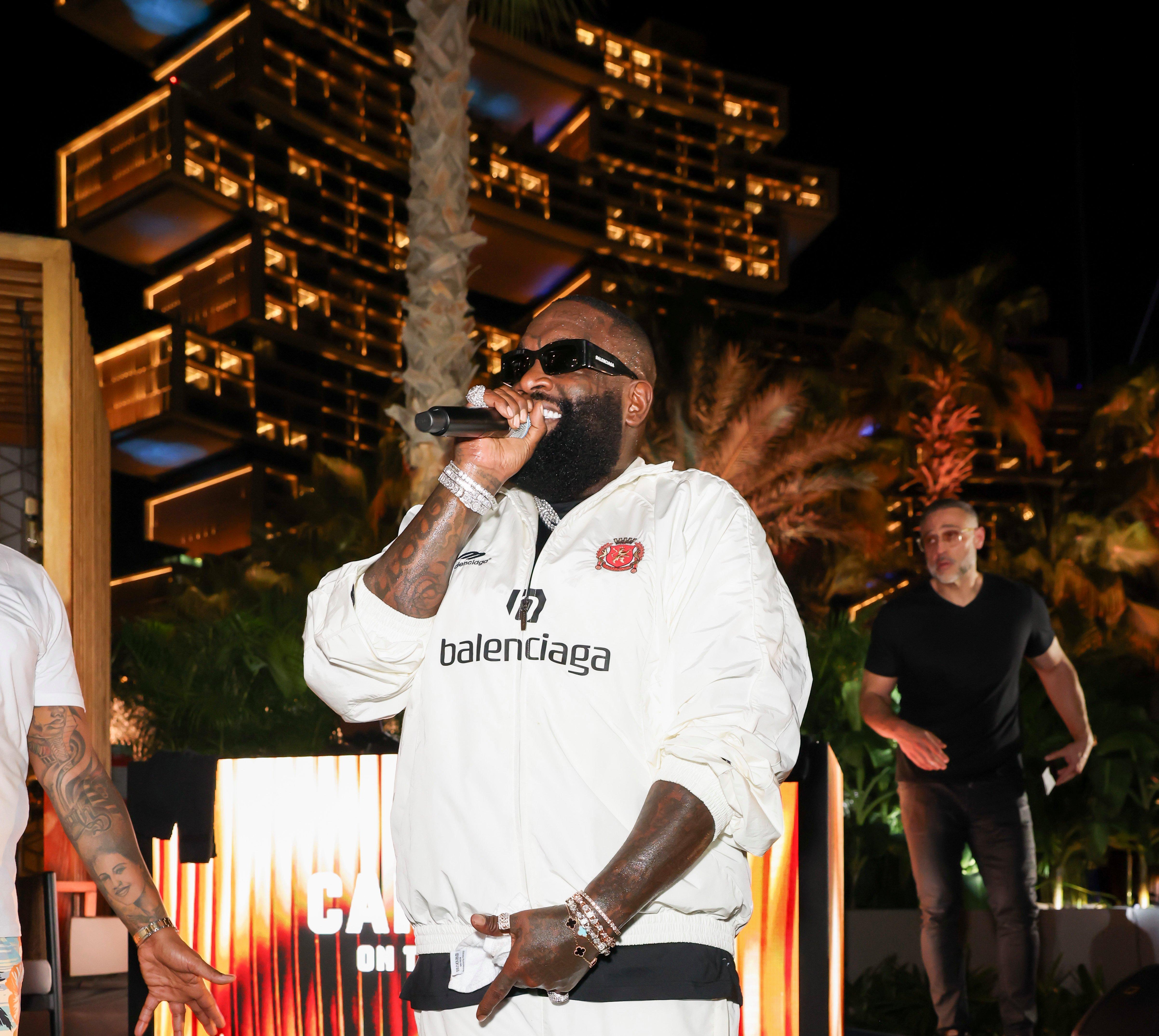 Rick Ross at Carbone Opening